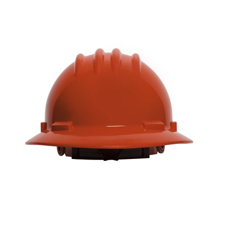 Ironwear High Density Polyethylene Full Brim Hard Hat Red 3970-R